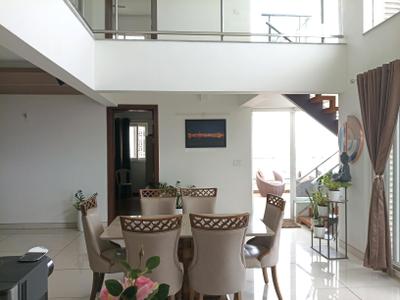 Dining Area Image of 3200 Sq.ft 4 BHK Apartment / Flat for sale in Living Another Sky, Horamavu Bengaluru for Rs. 75000000
