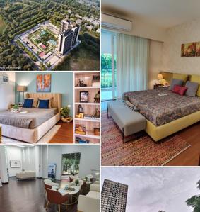 Bedroom Image of 1545 Sq.ft 3 BHK Apartment / Flat for sale in Godrej Woods, Sector 43 Noida for Rs. 29000000