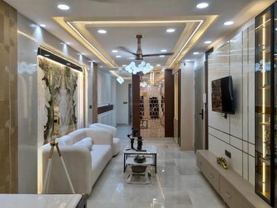 Living Room Image of 1350 Sq.ft 4 BHK Builder Floor for sale in Dwarka Mor New Delhi for Rs. 13000000