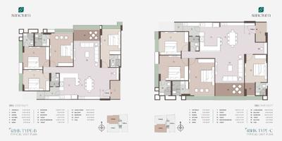 Image of 3145 Sq.ft 4 BHK Apartment / Flat for sale in Ambli, Ahmedabad for Rs. 23500000