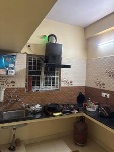 Kitchen Image of 1250 Sq.ft 3 BHK Builder Floor for rent in Kolathur Chennai for Rs. 30000