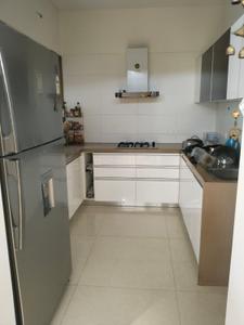 Kitchen Image of 1200 Sq.ft 1 BHK Apartment / Flat for rent in Lodha Belmondo, Gahunje Pune for Rs. 29999