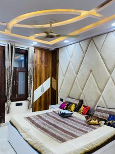 Bedroom Image of 900 Sq.ft 3 BHK Builder Floor for sale in Bindapur New Delhi for Rs. 7500000