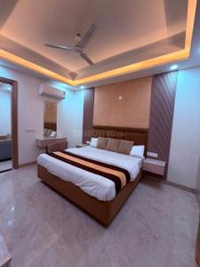 Bedroom Image of 1000 Sq.ft 1 BHK Apartment / Flat for rent in Sector 46 Gurgaon for Rs. 38000