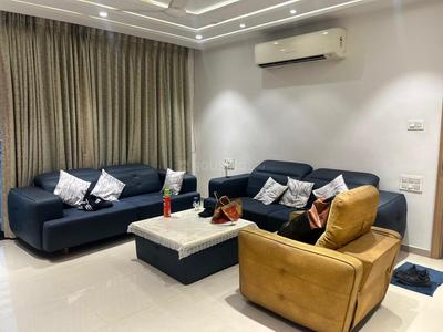 Hall Image of 1982 Sq.ft 3 BHK Apartment / Flat for rent in Avadh Carolina, Dumas Surat for Rs. 50000