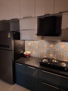 Kitchen Image of 1540 Sq.ft 3 BHK Apartment / Flat for sale in Ramky One Galaxia, Gopanapalli Hyderabad for Rs. 19500000