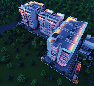 Image of 1420 Sq.ft 3 BHK Apartment / Flat for sale in Sai Keerthi Lake View, Chandanagar, Hyderabad for Rs. 11720000