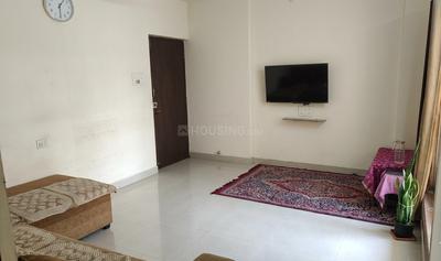 Hall Image of the terrace house in Kharghar, Navi Mumbai
