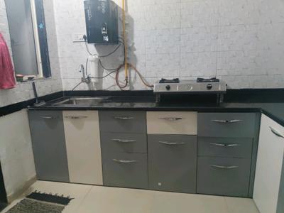 Kitchen Image of 1500 Sq.ft 3 BHK Apartment / Flat for sale in SP Nirvana, Ghuma Ahmedabad for Rs. 7500000