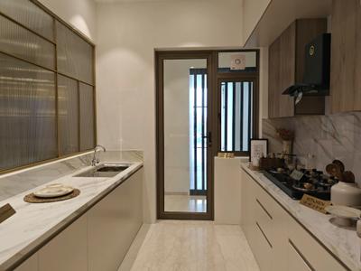 Kitchen Image of 1130 Sq.ft 3 BHK Apartment / Flat for sale in Ajmera Manhattan, Wadala East Mumbai for Rs. 45000000