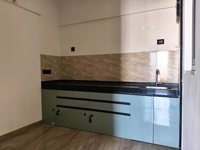 Kitchen Image of 1000 Sq.ft 3 BHK Apartment / Flat for rent in VTP Aethereus Phase I by VTP Realty, Mahalunge Pune for Rs. 31000