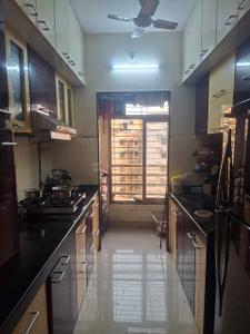 Kitchen Image of 730 Sq.ft 2 BHK Apartment / Flat for sale in Hubtown Greenwoods, Thane West Thane for Rs. 13000000