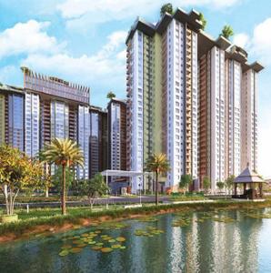 Image of 1321 Sq.ft 3 BHK Apartment / Flat for sale in Siddha Eden Lakeville Phase I, Baranagar, Kolkata for Rs. 10100000