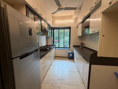 Kitchen Image of 850 Sq.ft 2 BHK Apartment / Flat for rent in Bandra West Mumbai for Rs. 145000