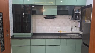 Kitchen Image of 2000 Sq.ft 3 BHK Apartment / Flat for rent in Anikedhya Atlantis, Chandkheda Ahmedabad for Rs. 38000