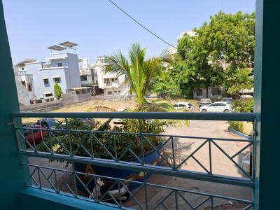Balcony Image of 1200 Sq.ft 3 BHK Apartment / Flat for rent in Akota Vadodara for Rs. 25000