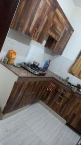 Kitchen Image of 1225 Sq.ft 3 BHK Apartment / Flat for sale in Sheres Shalimar Mannat, Mohammadpur Chauki Lucknow for Rs. 7500000