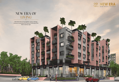 Image of 799 Sq.ft 2 BHK Apartment / Flat for sale in SKG New Era, Rau, Indore for Rs. 5706900