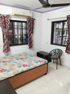 Bedroom Image of 1350 Sq.ft 3 BHK Apartment / Flat for rent in Prajapati Park, Kopar Khairane Navi Mumbai for Rs. 58000