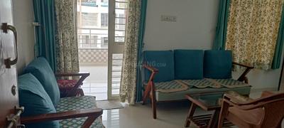 Living Room Image of 734 Sq.ft 2 BHK Apartment / Flat for rent in GK Developer Dwarka Sai, Rahatani Pune for Rs. 38000