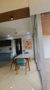 Kitchen Image of 1300 Sq.ft 3 BHK Apartment / Flat for rent in Radhe Infinity, Kudasan Gandhinagar for Rs. 50000