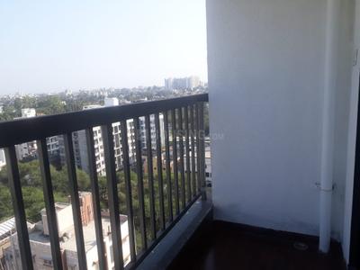 Balcony Image of 1200 Sq.ft 3 BHK Apartment / Flat for rent in Roongta Meridian, Sadguru Nagar Nashik for Rs. 21000