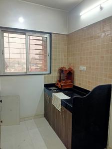 Kitchen Image of 680 Sq.ft 1 BHK Apartment / Flat for rent in GK Silverland Residency Phase 1, Ravet Pune for Rs. 18500