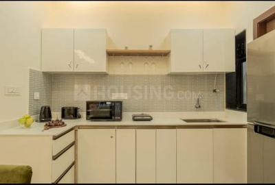 Kitchen Image of 694 Sq.ft 1 BHK Apartment / Flat for sale in Candolim Goa for Rs. 13500000
