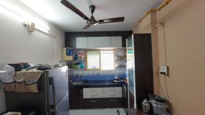Kitchen Image of 950 Sq.ft 2 BHK Apartment / Flat for sale in Sairam Residency, Palanpur Jakatnaka Surat for Rs. 3200000