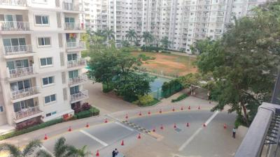 Bedroom Image of 550 Sq.ft 1 RK Apartment / Flat for rent in L And T Raintree Boulevard, Sahakara Nagar Bengaluru for Rs. 45000