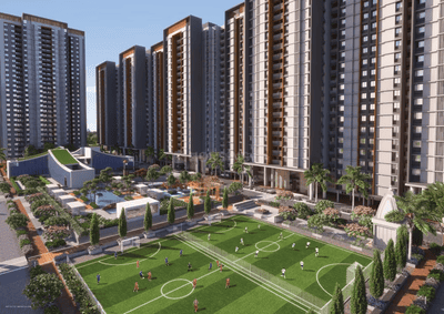 Image of 1350 Sq.ft 3 BHK Apartment / Flat for sale in Gini Vivante, Kiwale, Pune for Rs. 7500000