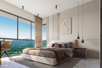 Bedroom Image of 980 Sq.ft 2 BHK Apartment / Flat for sale in Panvel Navi Mumbai for Rs. 8500000