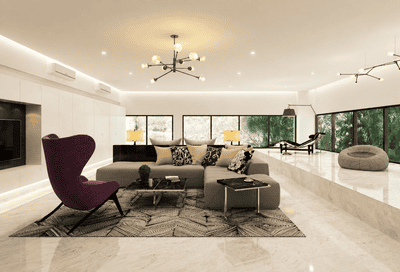 Living Room Image of 7200 Sq.ft 4.5 BHK Apartment / Flat for sale in Koregaon Park Pune for Rs. 160000000