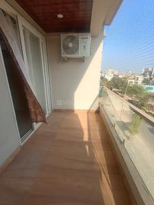 Balcony Image of 1450 Sq.ft 1 BHK Apartment / Flat for rent in Malviya Nagar Jaipur for Rs. 30000
