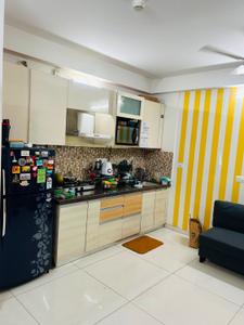 Kitchen Image of 610 Sq.ft 1 BHK Apartment / Flat for rent in Amanora Arbano Towers, Hadapsar Pune for Rs. 35000