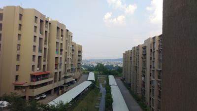 Balcony Image of 850 Sq.ft 2 BHK Apartment / Flat for sale in Skyi Star City, Dhayari Pune for Rs. 5600000