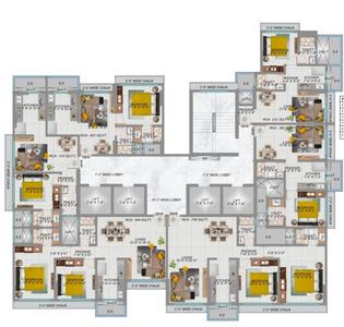 Image of 650 Sq.ft 2 BHK Apartment / Flat for sale in Shreeji Bliss, Malad West, Mumbai for Rs. 16500000