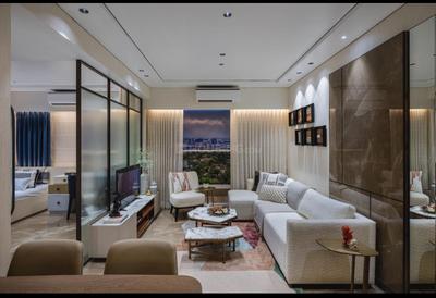 Hall Image of 698 Sq.ft 2 BHK Apartment / Flat for sale in Dosti Mezzo 22, Sion Mumbai for Rs. 26500000
