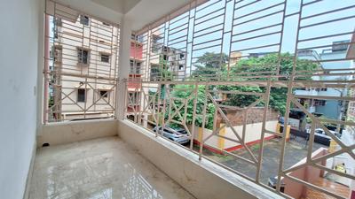 Balcony Image of 1140 Sq.ft 3 BHK Apartment / Flat for sale in Kalikapur, EM Bypass Kolkata for Rs. 8700000