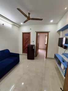 Hall Image of 600 Sq.ft 1 BHK Apartment / Flat for rent in Kondapur Hyderabad for Rs. 25000