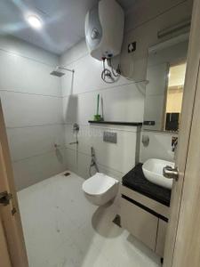 Bathroom Image of 759 Sq.ft 1 BHK Apartment / Flat for rent in JP Gurukul Park, Memnagar Ahmedabad for Rs. 15000