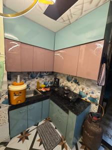 Kitchen Image of 550 Sq.ft 2 BHK Builder Floor for sale in Shahdara New Delhi for Rs. 2500000
