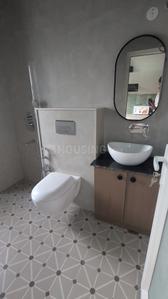 Bathroom Image of 700 Sq.ft 1 BHK Apartment / Flat for rent in Sunrise Realtors Sunrise Floors 3, Sector 46 Gurgaon for Rs. 35000