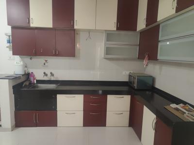 Kitchen Image of 1365 Sq.ft 3 BHK Apartment / Flat for sale in Nyati Elan, Wagholi Pune for Rs. 10450000