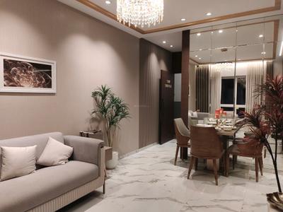 Living Room Image of 500 Sq.ft 1 BHK Apartment / Flat for sale in Emerald Dotom Isle, Kandivali West Mumbai for Rs. 8880000