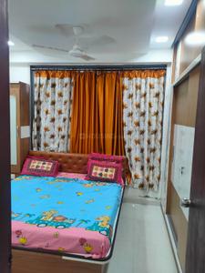 Bedroom Image of 1100 Sq.ft 2 BHK Apartment / Flat for sale in Shivam Shreeji Icon, Kudasan Gandhinagar for Rs. 5900000