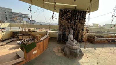 Balcony Image of 1500 Sq.ft 3 BHK Apartment / Flat for rent in Lunkad Orchids, Viman Nagar Pune for Rs. 67000