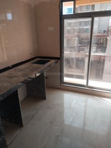 Kitchen Image of 670 Sq.ft 1 BHK Apartment / Flat for sale in Ambika Pyunora Heights, Karanjade Navi Mumbai for Rs. 4800000
