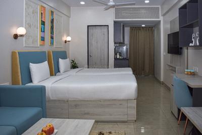 Hall Image of 450 Sq.ft 1 RK Studio for rent in Urban Suites, Jagatpura Jaipur for Rs. 22000