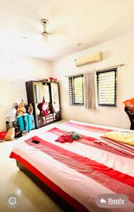 Bedroom Image of 895 Sq.ft 2 BHK Apartment / Flat for rent in Memnagar Ahmedabad for Rs. 35000